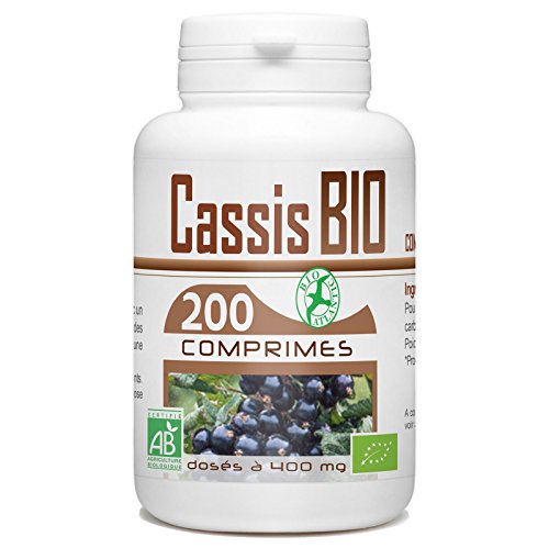 Cassis bio 400 mg en comprimé (200 comprimés) Cover