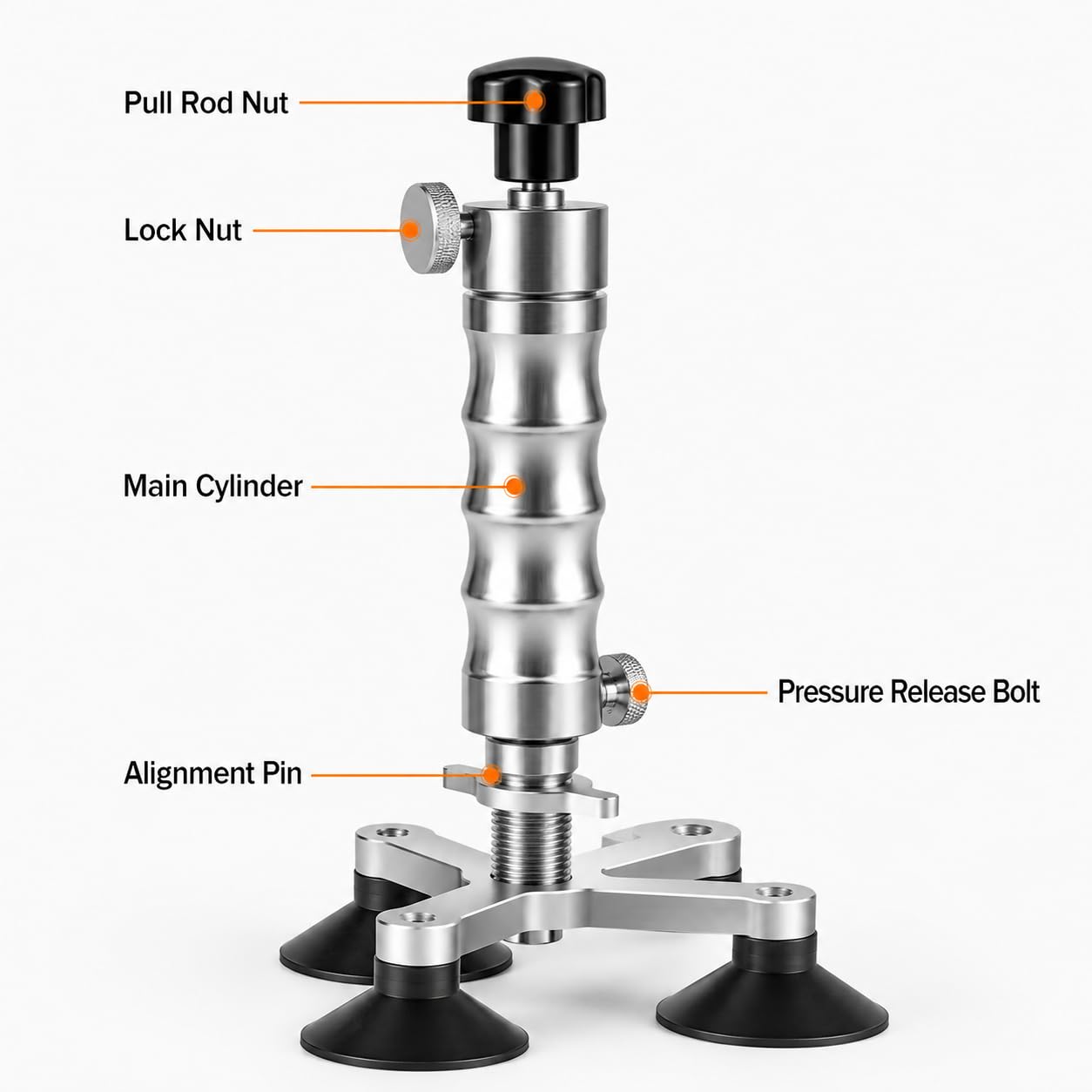 Kit de reparación de parabrisas con bomba de inyección de acero inoxidable, herramienta de reparación automática de grietas de vidrio para varias aplicaciones, fácil de usar y duradero