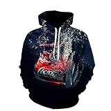 Sudadera deportiva con capucha para hombre: tela para una impresión perfecta y es el toque final perfecto para cualquier look deportivo o casual, ajuste agradable ideal para ropa casual para hombre.