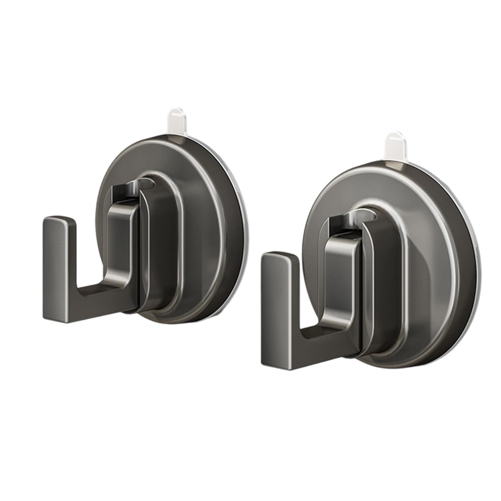 carotoe Rustproof Aluminum Hooks with 2Pcs Heavy Duty Bathroom Kitchen Wall Hooks for Heavy Duty Suction Cup