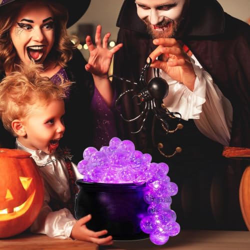 Caldero negro Halloween para recuerdos de invitados y regalos divertidos en fiestas de adultos 3