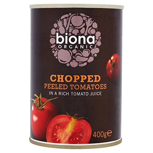 Biona Tomates Pelados Picados Orgánicos - 14.11 oz