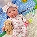 Mire & Mire Reborn Baby Dolls 7 Inch Girl Mini Silicone Baby Realistic Baby Dolls Silicone Full Body