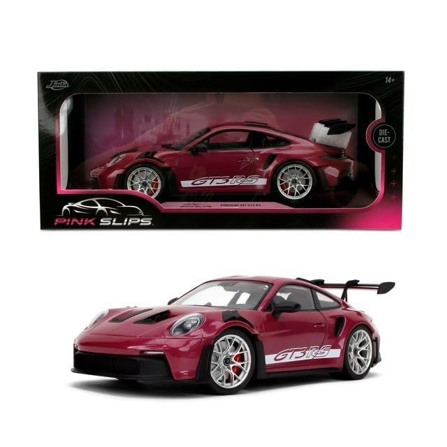 ポルシェ 911（992） GT3 RS Pink Slips ミニカー Jada Pink Slips Porsche 911 GT3 RS Toy Vehicle 1:18 Scale : Amazon