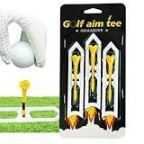 Tee da golf professionali | Golf Training Target Rocket Tees | Rocket Design Golf Practicing Tool per campi e driving range Mats