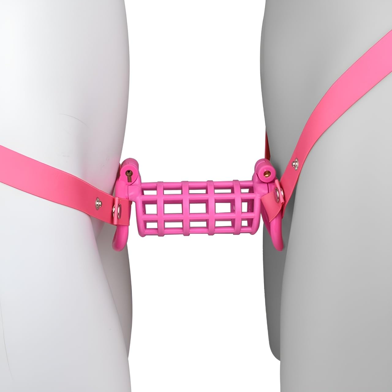 Doppia gabbia da uomo dispositivo di resina Esercizio polpaccio maniche a due vie protezione dispositivo di fissaggio Pilates Strap A75-106