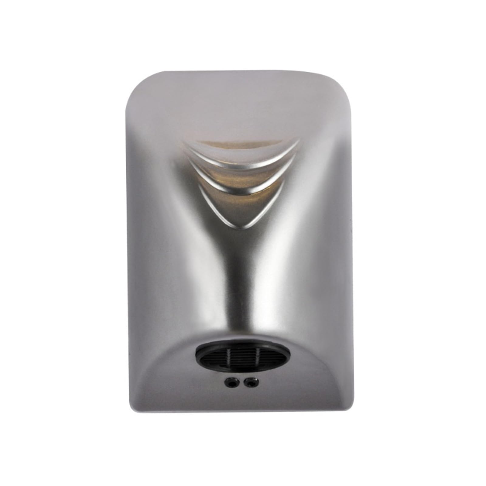Elektryczna suszarka do rąk 600W Automatyczna suszarka do rąk Elektryczny podgrzewacz Wiatrowa Suszarka Łazienka hotelowa Mini(Silver)