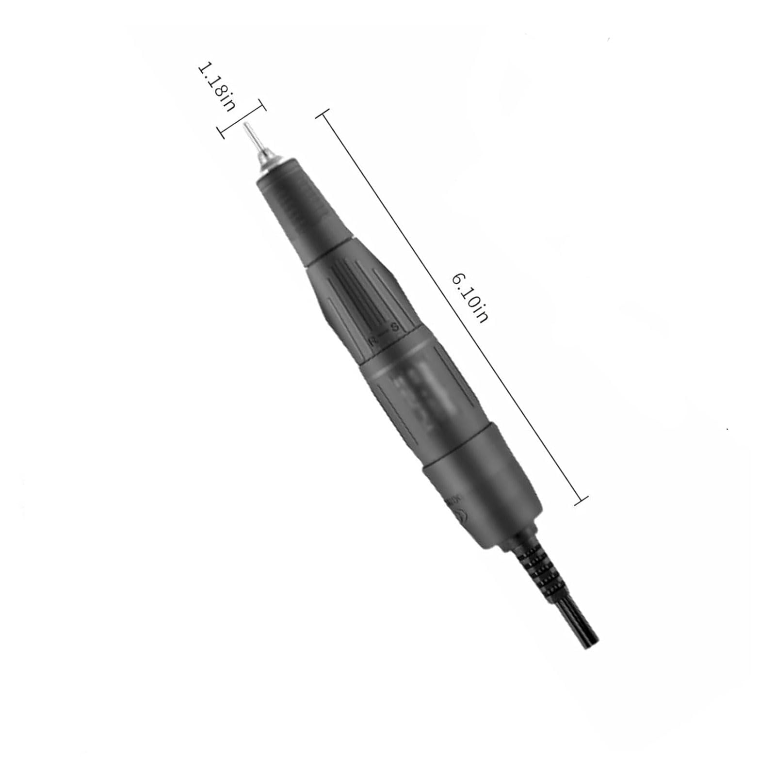 N3 Marathon Micromotor Lucidatrice con 35K RPM Micro Motor Handle Gioielli, Ceramica, Silicone, Vetreria, Scultura in Legno (H37l1, H)