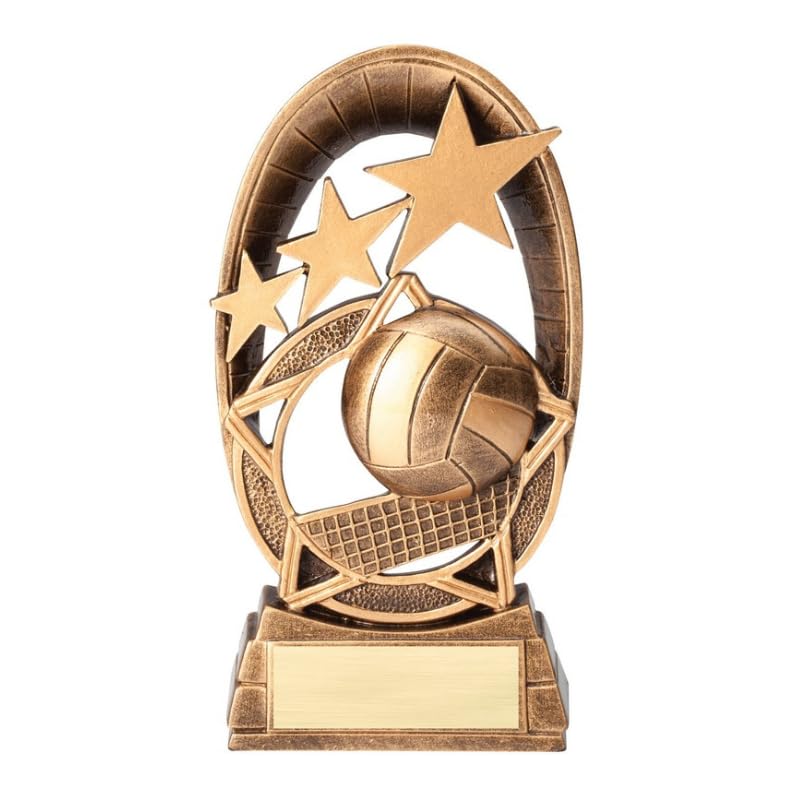 Same Day Awards Radiant Star Trophy 6.5 Inches – Custom Engraved Award – Solid Resin Trophy with Free Personalization – Perfect for Sports, Competitions, Events, Holidays & Celebrations