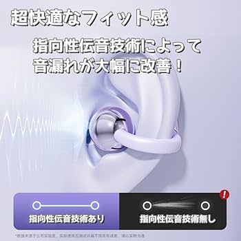 肩かけイヤホン Amazon.co.jp: 【2024超フィット型 音質進化 イヤーカフ
