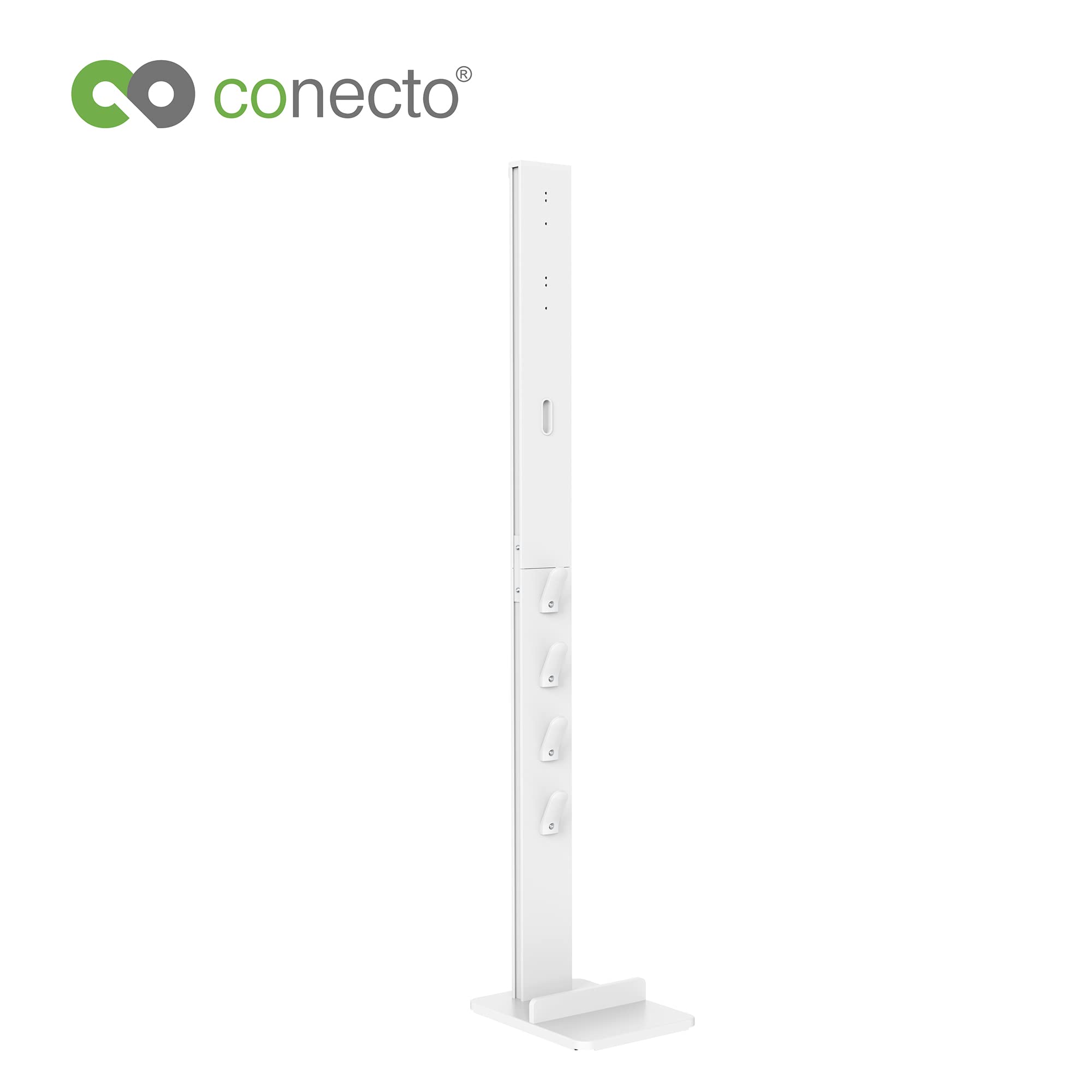 conecto SA-CC50879 stojak do odkurzacza, aluminium, biały