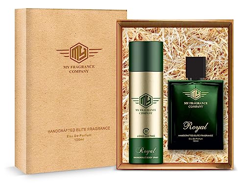 Image of Royal Fragrance EDP Perfume And Deodorant Combo Premium Long Lasting Fragrance Eau de Parfum - 200 ml