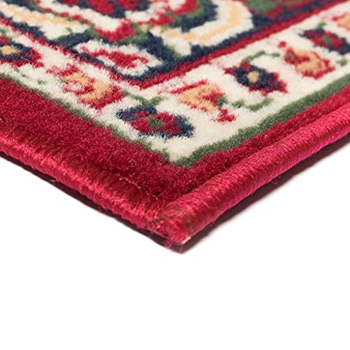 vidaXL Orientteppich Klassisch Design Teppich Orientalisch Kurzflor Orient Wohnzimmerteppich 1350 g/m² Florhöhe 7mm… – Bild 6