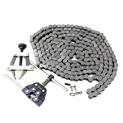 FDJ Go Kart Chain 40 Roller Chain 10 Feet with Connecting Link