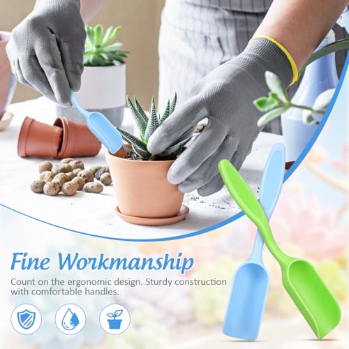 Set de 20 palas mini para jardinería Kisangel miniatura 6