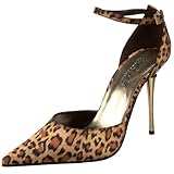 The Highest Heel Women's Slick Ankle-Strap Pump