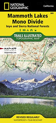 Mammoth Lakes, Mono Divide Map [Inyo and Sierra National...