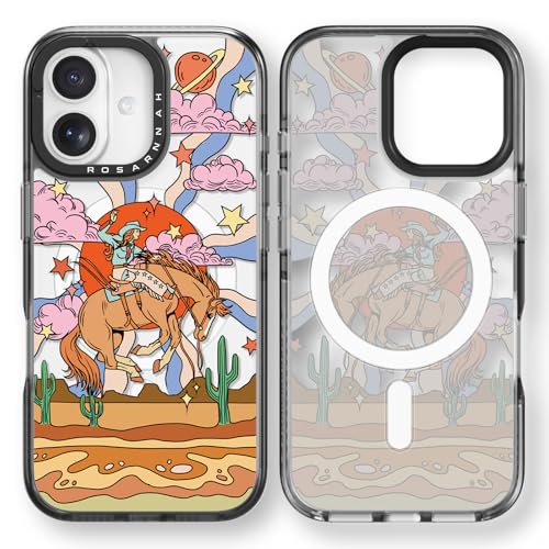 Coque magnétique pour iPhone cassé évité grâce à la protection antichoc Rosarnnah