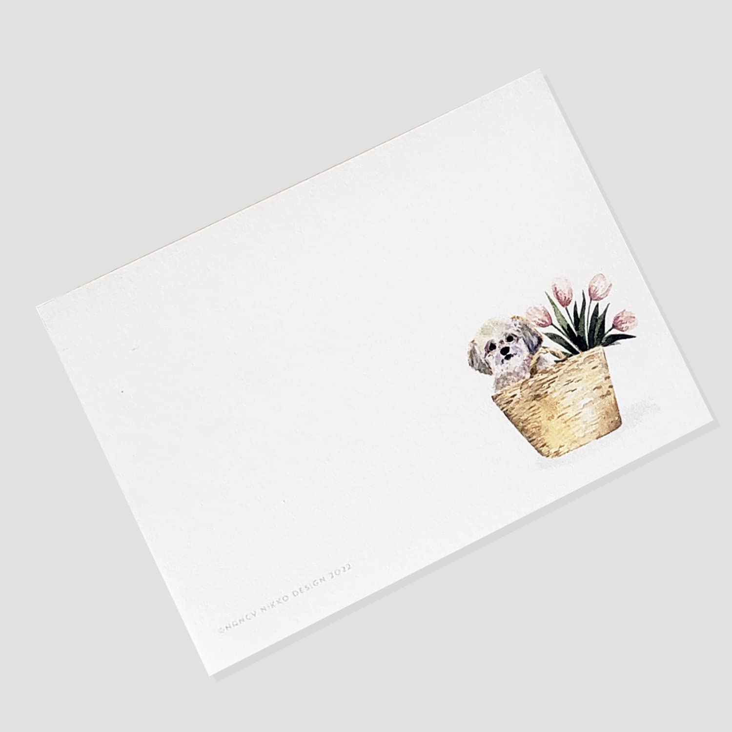 Dog Breeds Sticky Notes - 4" x 3" 50 Sheets. Notepad, to Do List, Reminder Note. Gift for Dog Lovers. (1, Shih TZU)