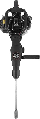 Miniatura 3 de XtremepowerUS Martillo de gas y disyuntor de perforación 2 en 1 de 32.7 cc EPA CARB Motor de 2 tiempos con punta de taladro plana cincel