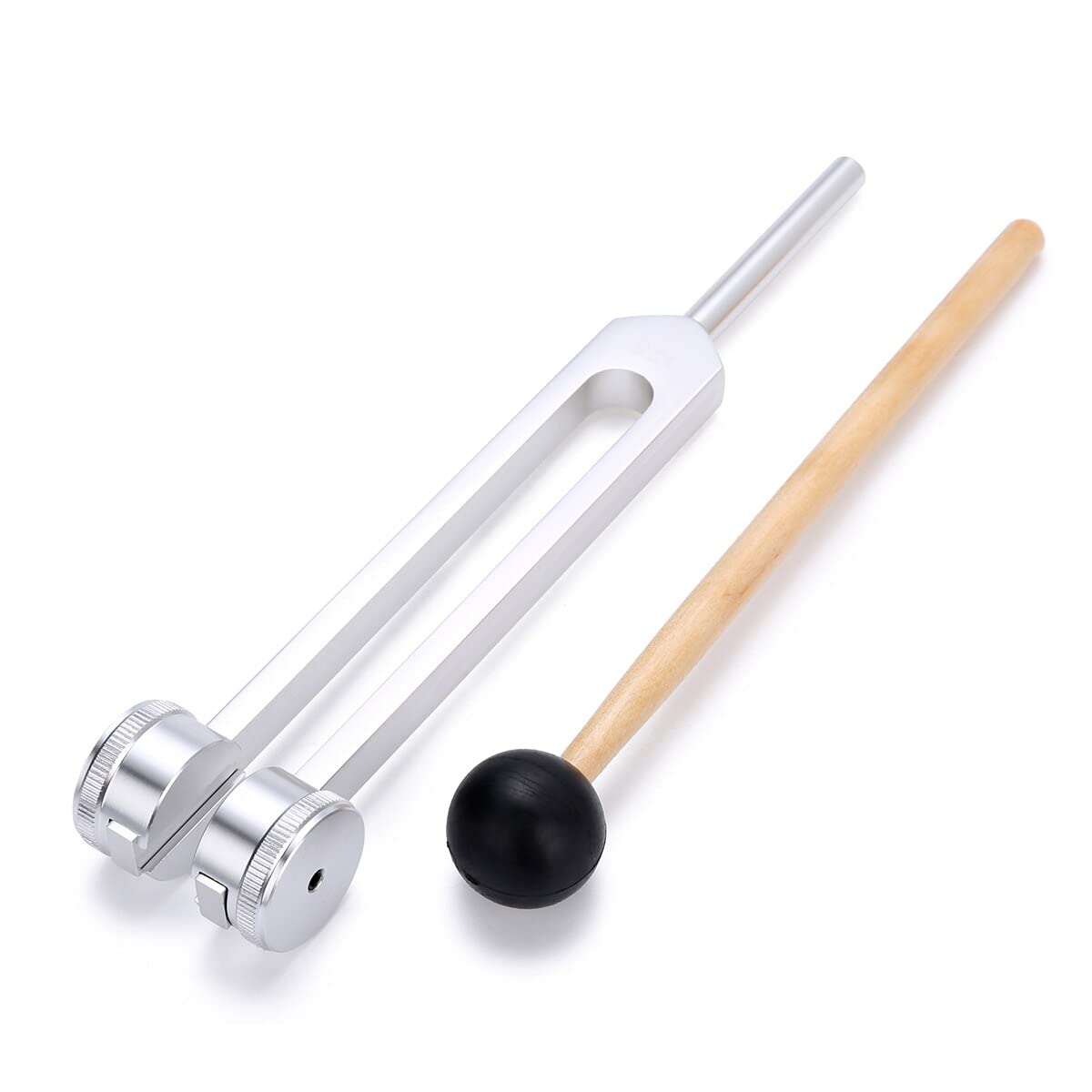 1 Set 128HZ Frequency Tuning Fork Hammer Ball Diagnostic Health Care Tool Medical Tuning Fork for Testing Patient Hearing