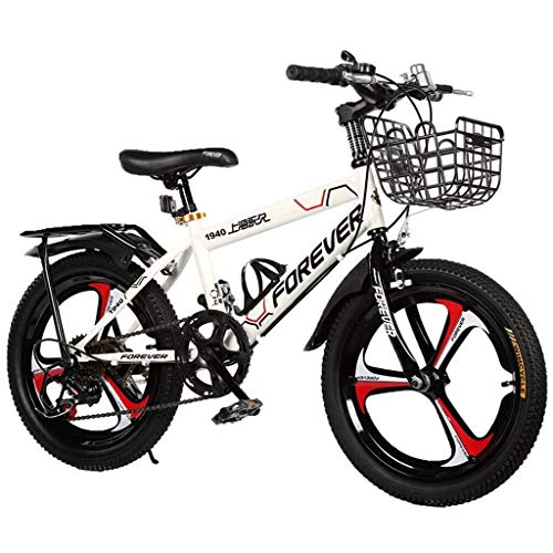 Best Price TANGIST Children's Bicycles 18-inch Sports Bikes 6-12 Year Old Mountain Strollers Boys Ri...