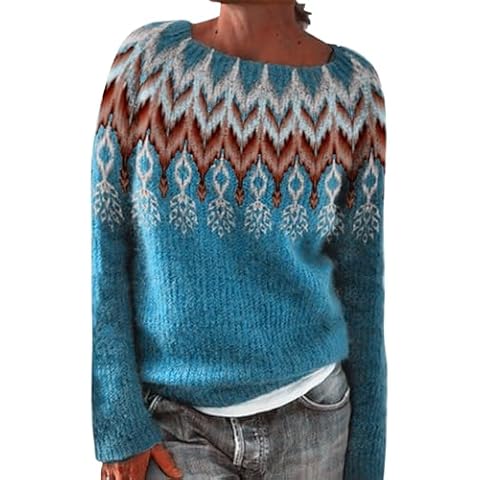 Pull Norvégien Femme Grande Taille Cover