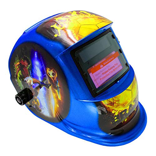 Preisvergleich Produktbild LAIABOR Automatik Schweißhelm Schweißmaske Schweißschirm Solar Schweißschild Schweißerschutz Automatische Dimmen Elektrische Anti-UV-Anti-Braten Gesicht Automatisch
