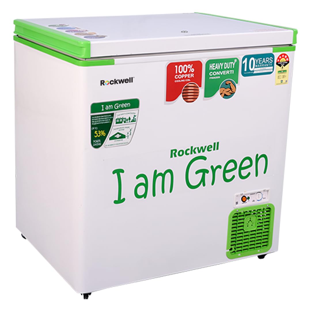 ROCKWELL 250SDUC 4 Star Convertible Single Door Deep Freezer
