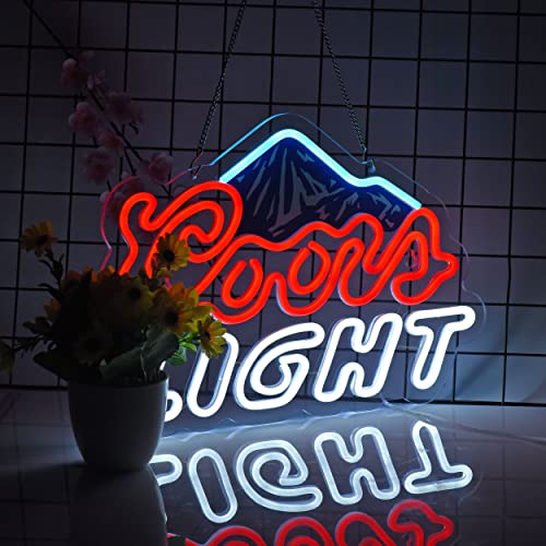 Neon Sign for Wall Dcor Crs Light Neon Signs Beer Bar Home Bedroom Man Cave Office Hotel Pub Cafe Neon Light with Dimmable Switch LED for Wall Decor