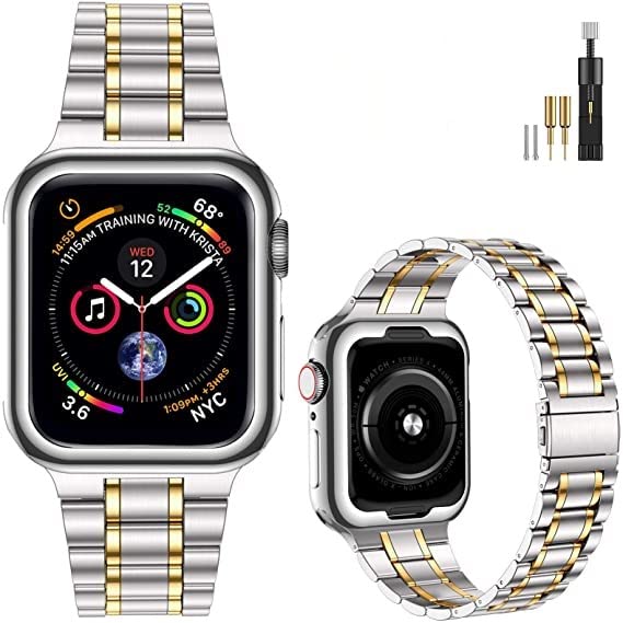 apple watch メタルバンド カスタム　４点セット 楽天市場】【miak公式】アップルウォッチバンド ステンレス