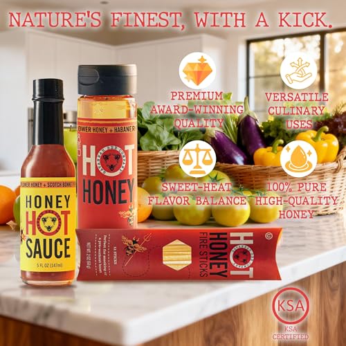Set de regalo Hot Honey Box de Savannah Bee Company miniatura 2