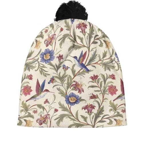 Kids Winter Beanie Hat Children's Warm Lined Knit Thick Cap with Pom for Daily Outdoor2