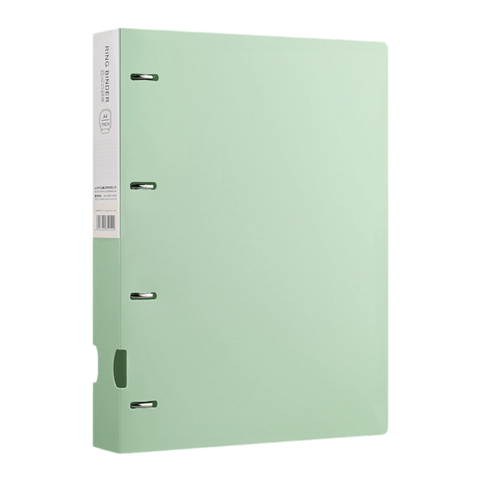 Jazuaiao 4-Rings Binders a 4 File Folde Display Book Supplies 4 Hole Binders Folders for Document and Contract Folder