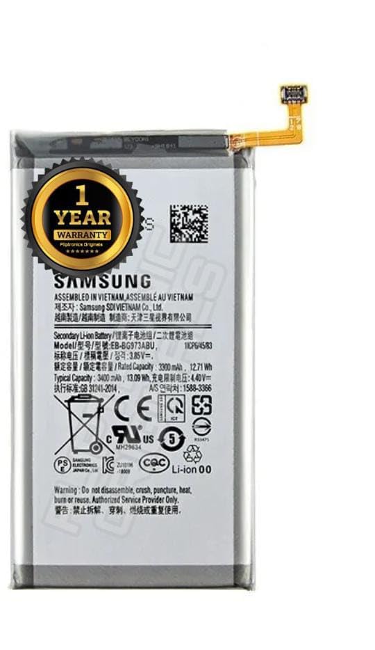 Image of EB-BG973ABU Battery for Samsung S10 G973F G973U G973W G973U1 G9730 Battery with 1 Year Warranty****(P345)