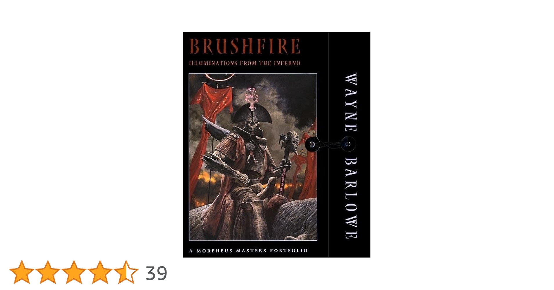Brushfire: Illuminations from the Inferno: Amazon.co.uk: Barlowe
