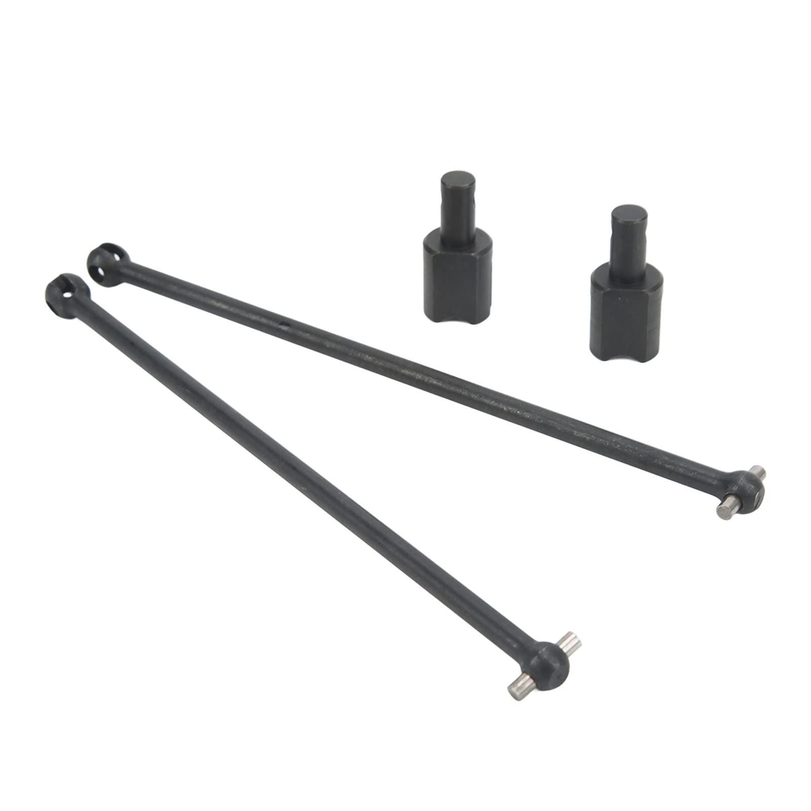 RC Car Drive Shaft, Withstand Greater Forces Black Differential Cups Steel Wear Resistant for 1/5 Remote Control Car