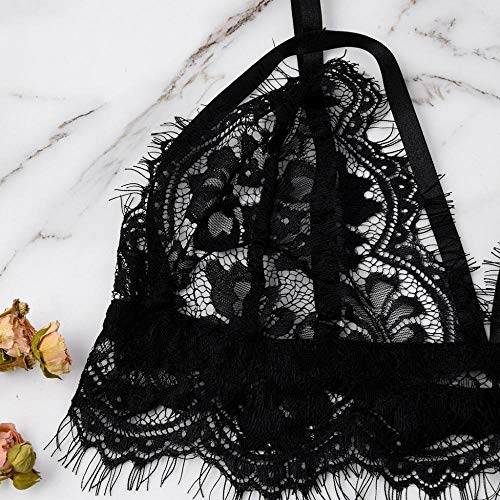 Soutien-gorge string jarretière broderie : le cadeau glamour idéal