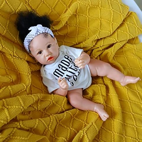 antboat Reborn Babies 22 inch 55 cm Reborn Baby Doll Girl Lifelike Real Soft Touch with Newborn Handmade Reborn Toddler Xmas Gift For Boys and Girls Cover
