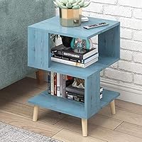 サイドテーブル おしゃれ ナイトテーブル 3層S字型 ナイトスタンド ベッド 71-RmQD2NIL._AC_SY200_QL15_.jpg