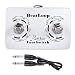 Dual Momentary External Footswitch for Drum Machine & Guitar Effects Pedal Foot Switch with 6.35mm Stereo Cable  