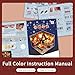 Flever Dollhouse Miniature DIY House Kit Creative Room with Furniture and Glass Cover for Romantic Artwork Gift(Christmas Eve)