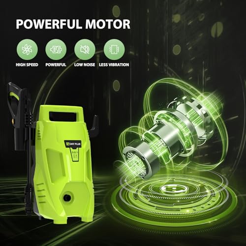 5800W Electric High Pressure Washer 480Bar PSI Power Jet Wash Patio Car Jet Washers with 7m Hose & 5.5m Power Cord, Adjustable Nozzle 7 5800W Electric High Pressure Washer 480Bar PSI Power Jet Wash Patio Car Jet Washers with 7m Hose & 5.5m Power Cord, Adjustable Nozzle - Image 7