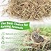 MAQIHAN Natural Straw for Small Animals Bedding- 5.92oz Dry Straw,Garden Straw,Animal Hay Bedding Nest Chaw Toy Bed,Sleeping,Chewing,Nesting and Toys for Rabbits,Bed Mat