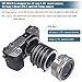 Venidice NEX-M Metal AutoFocus Macro Extension Tubes Set(10mm+16mm+21mm) for Sony Mirrorless E-Mount FE-Mount A7 NEX Camera A7 A7M2 NEX3 NEX5 NEX6 NEX7 A5000 A5100 A6000 A6300 A6500 A9 A7III
