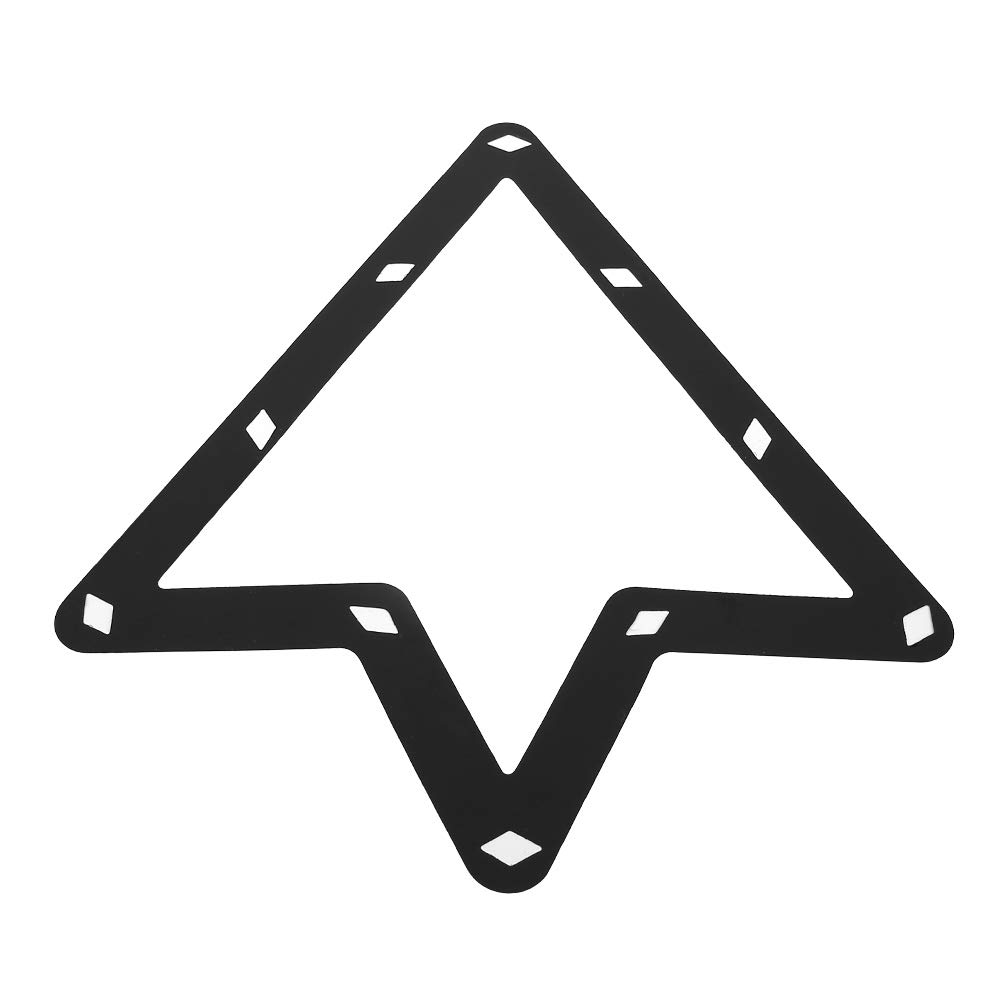 6Pcs Set 9, Rack Ball Holder Positioning Magic Ball 10 Balls Billiard Rack Table Pool Cue Accessory