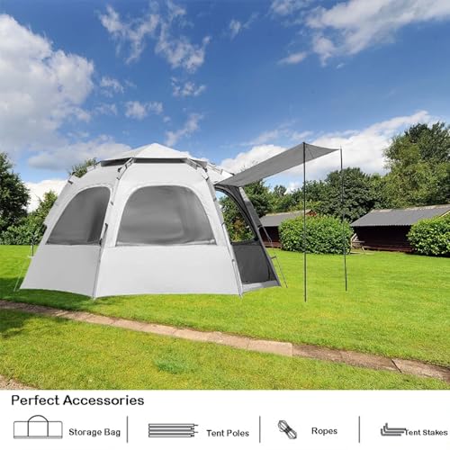 Carpa automática pop-up impermeable para 3-4 personas miniatura 5