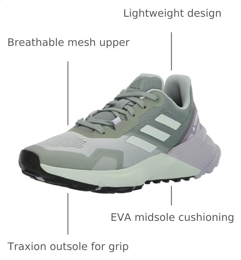 Image of adidas Women's Terrex Soulstride Rain.rdy Trail Running Shoes