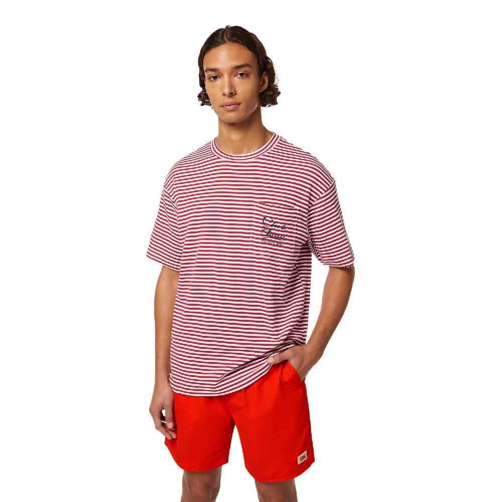 Scotch & Soda Men's Pocket T-Shirt, Roadside Red Stripe, M