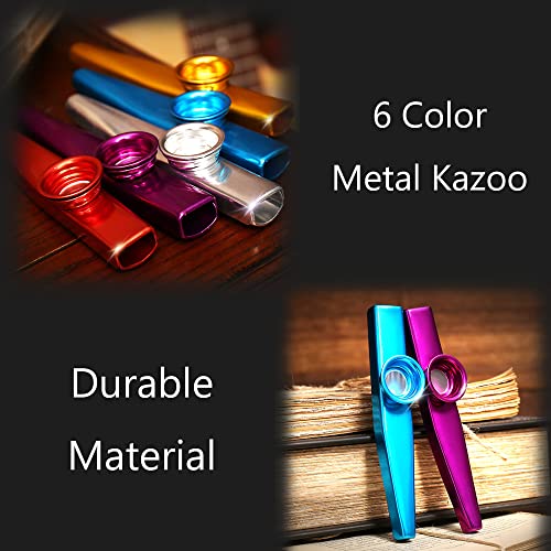 6 Pièces Kazoo Métal Kazoo de Musique flûte Kazoo Métal Diaphragme Kazoo de Musique Instrument Kazoo de Musique… - Les Beatles, Paul McCartney, John Lennon, RIngo Starr, George Harrison 6 Pièces Kazoo Métal Kazoo de Musique flûte Kazoo Métal Diaphragme Kazoo de Musique Instrument Kazoo de Musique… – Image 7